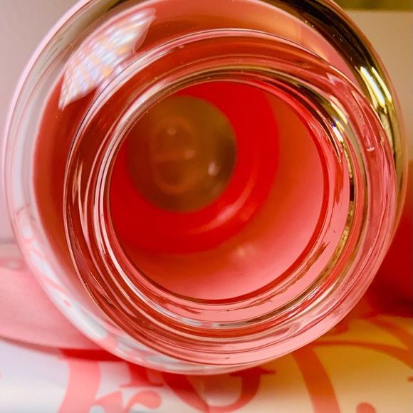 Dior Glass Water Bottle with Pink Silicone Cover Traveling - Picture 5 of 13